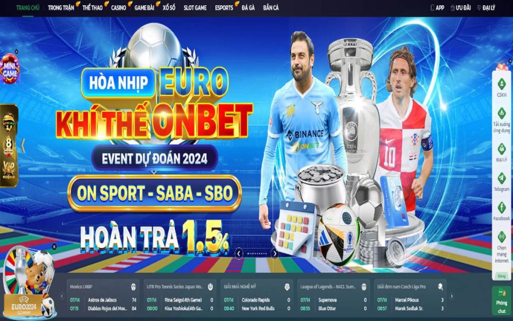 giới thiệu về nhà cái onbet - trang casino trực tuyến hàng đầu hiện nay