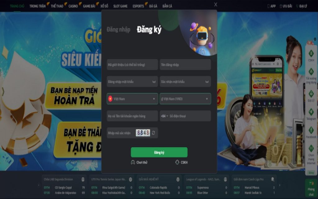 đăng ký onbet chơi casino trực tuyến đỉnh cao