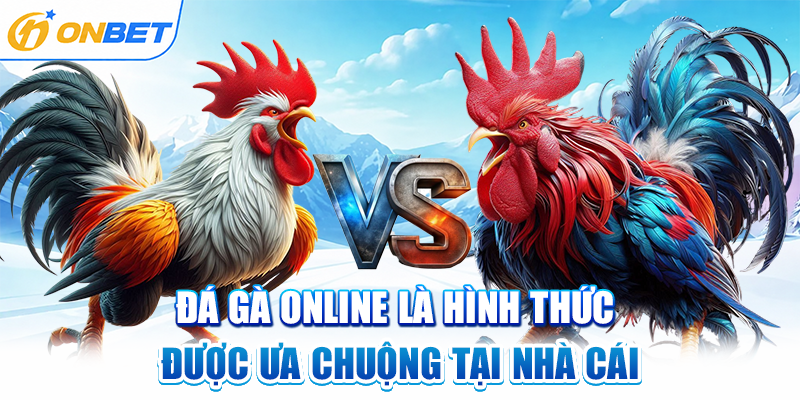 Đá gà online là hình thức được ưa chuộng tại nhà cái